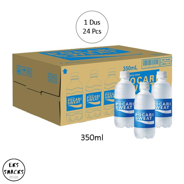 Gambar Pocari Sweat Botol PET 350ML [1 Dus 24 Pcs] dari EKS Snacks undefined Tokopedia