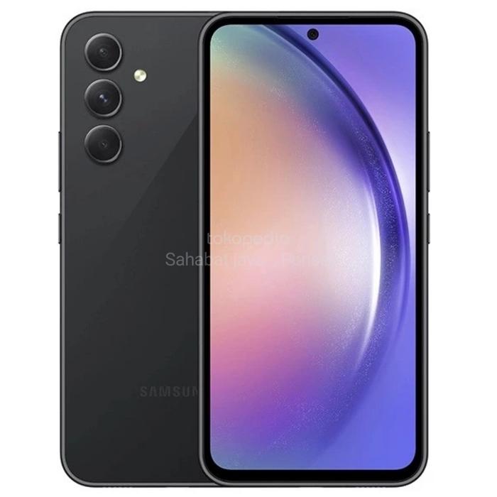 Gambar Samsung Galaxy A54 5G 8/256GB /  A54 5G 8/128GB Garansi Resmi - Hitam - Black, 8/128GB dari Sahabat jaya _ Ponsel undefined Tokopedia