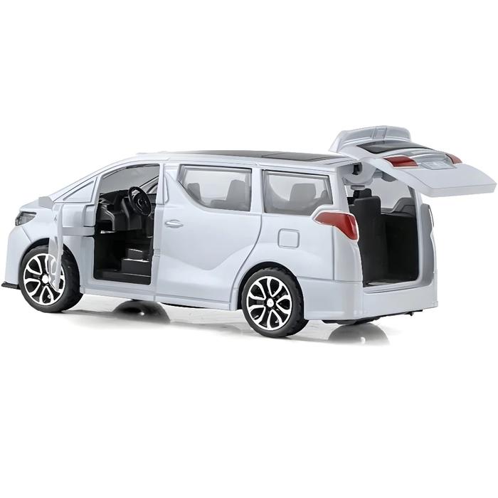 Gambar diecast mobil Alphard mainan miniatur Alphard - Putih dari INCEToys undefined Tokopedia