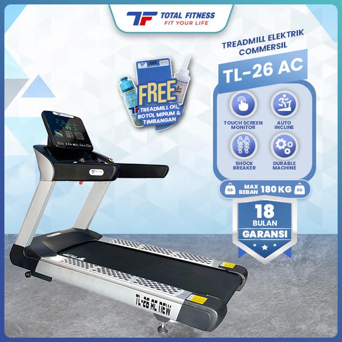 Promo Commercial Big Treadmill 6HP Tredmill Elektrik Alat Lari TL