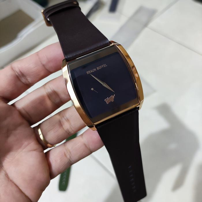 Gambar Jam tangan Vintage Braun Buffel BB BEL 688 Leather strap Stainless - Brown rose dari SuperJam01 undefined Tokopedia