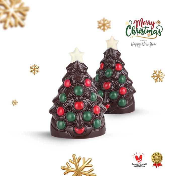 Gambar Chocolate Monggo l Christmas Big Tree 136gr | Coklat Hampers Natal - Tree 120gr dari Chocolate Monggo Indonesia undefined Tokopedia