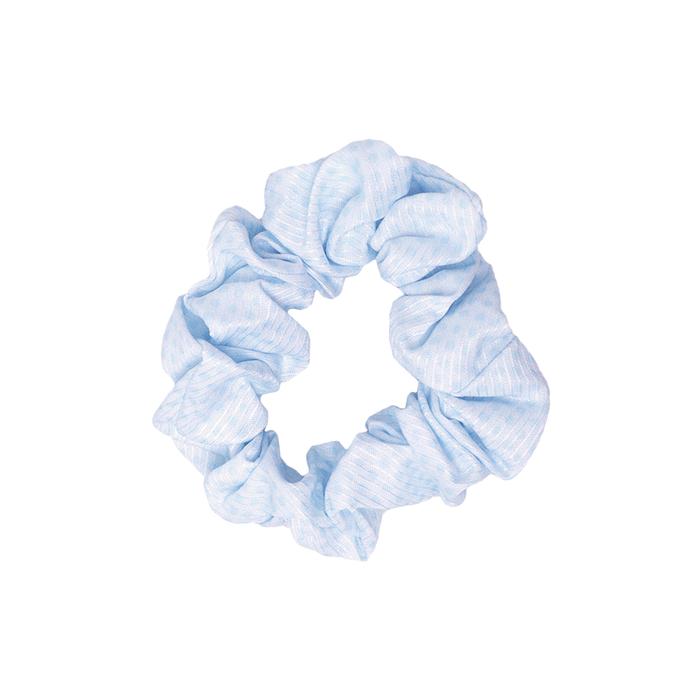 Gambar Stroberi Mini Scrunchie Motif -1 Hair Tie - Dot Blue dari Stroberi Accessories undefined Tokopedia