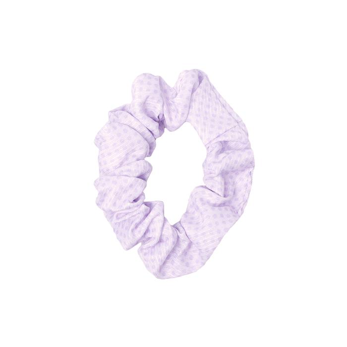 Gambar Stroberi Mini Scrunchie Motif -1 Hair Tie - Dot Lavender dari Stroberi Accessories undefined Tokopedia