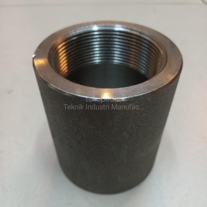 Threaded Class 3000 Reducer Jual Reducer Coupling Besi class 3000 Drat NPT 1 x 1/2