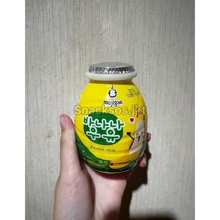 Gambar Mujigae Banana Milk Original / Chocolate 250 mL HALAL MUI - BANANA ORIGINAL dari nalend shops undefined Tokopedia