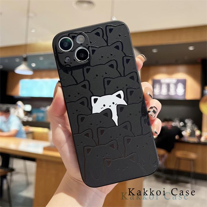 Gambar Softcase For Samsung S20 FE S21 PLUS ULTRA S22 Cute Cat Kucing MEOW01 - CP MEOW01 BLACK, S21 ULTRA dari Ori Case undefined Tokopedia