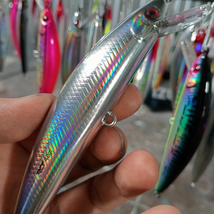 Gambar umpan pancing minow mirip zeus 40gr - full chrome, 40gr dari rct jig undefined Tokopedia