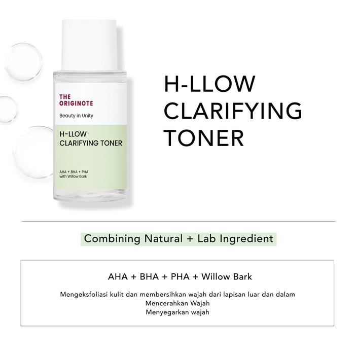 Gambar THE ORIGINOTE Cica-B5 Soothing / Ceraluronic / H-llow Clarifying Toner -  Clarifying dari Storekdi undefined Tokopedia