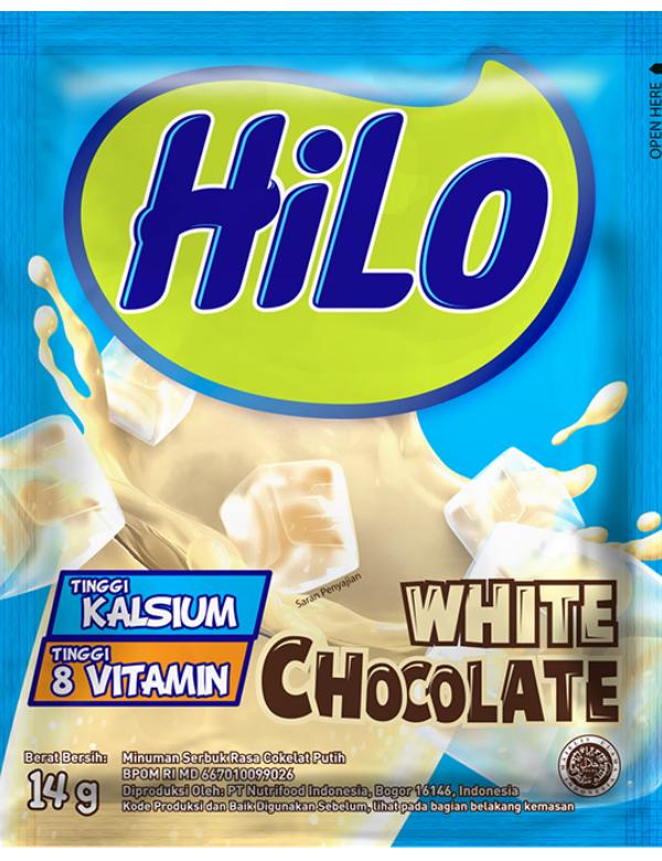 Gambar HiLo white chocolate 70 gram (5 sachet @14 gram) dari Olala murah Makassar undefined Tokopedia