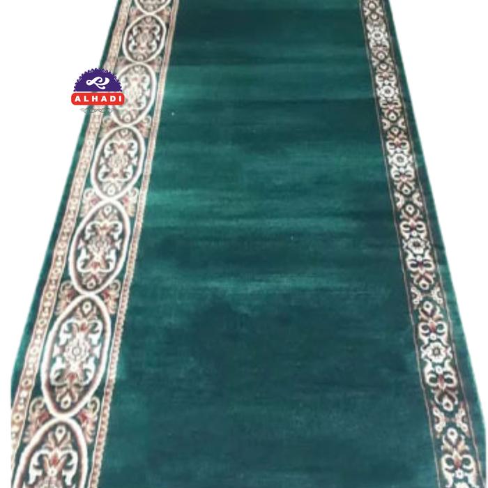 Gambar Alhadi Karpet Masjid MECGRA METERAN Ukuran 100 x 120cm Tebal 13mm Sajadah Mushola Turki - Mecgra-6 dari Alhadi Official Store undefined Tokopedia