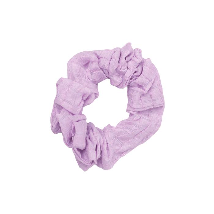 Gambar Stroberi Mini Scrunchie Motif -1 Hair Tie - Square Lavender dari Stroberi Accessories undefined Tokopedia