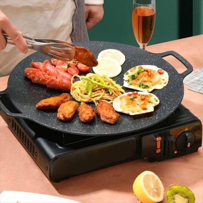 Korean Bbq Grill Pan For Samgyupsal Wajan Pemanggang BBQ Grill Pan