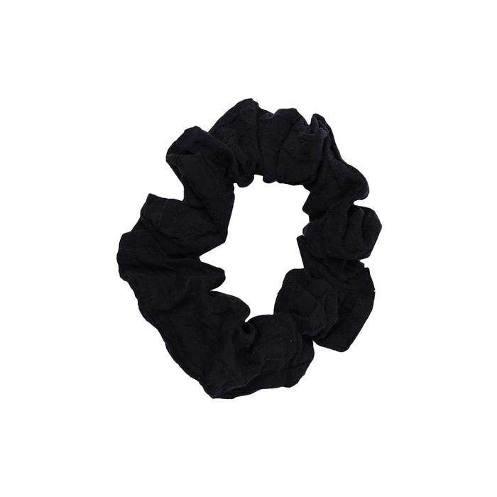 Gambar Stroberi Mini Scrunchie Motif -1 Hair Tie - Square Black dari Stroberi Accessories undefined Tokopedia