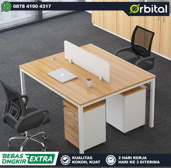 Promo Meja Kerja 2 Orang - Desk table - Meja Kantor - Meja staff