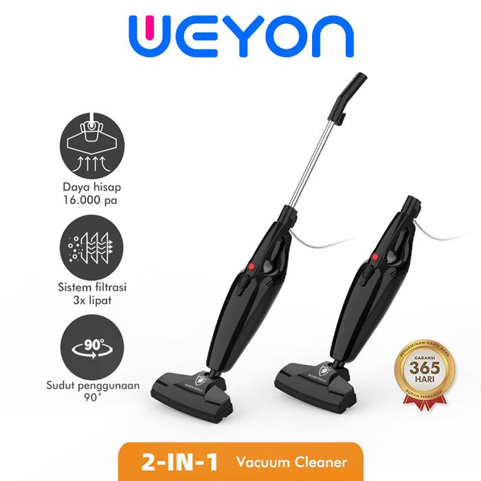 Gambar Weyon Cordless Vacuum Cleaner 3 in 1 8202 Penyedot Debu Portable dari WIJAYA ELEKTRONIK SEMARANG undefined Tokopedia