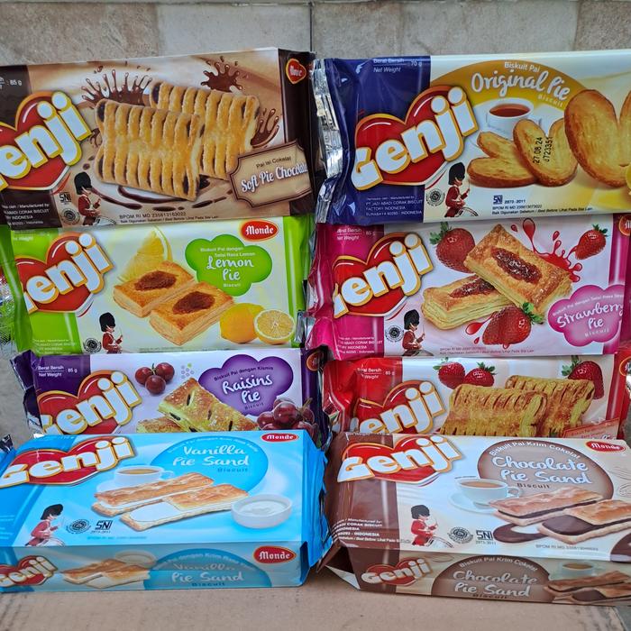 Gambar monde genji pie - pie Original dari Danissa Snack undefined Tokopedia