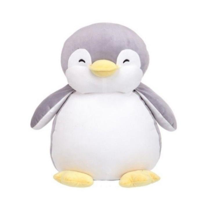 Gambar Boneka / Boneka Pinguin / Maianan anak imut dan gemesin - size 40 cm - Abu-abu dari Boneka Madda undefined Tokopedia