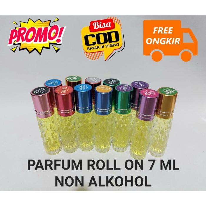 Jual PART PARFUM ROLL ON BIBIT NON ALKOHOL 7ML TERMURAH