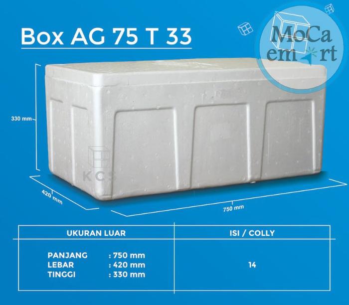 Gambar Sterofoam Box / Styrofoam Box - box 75 dari moca emart undefined Tokopedia