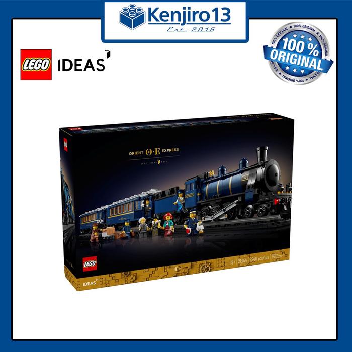 Gambar [Pre-Order]Lego Ideas 21344 Orient Express (DUS RESEALED/ SEGEL ULANG) dari KenjiroZ13 undefined Tokopedia
