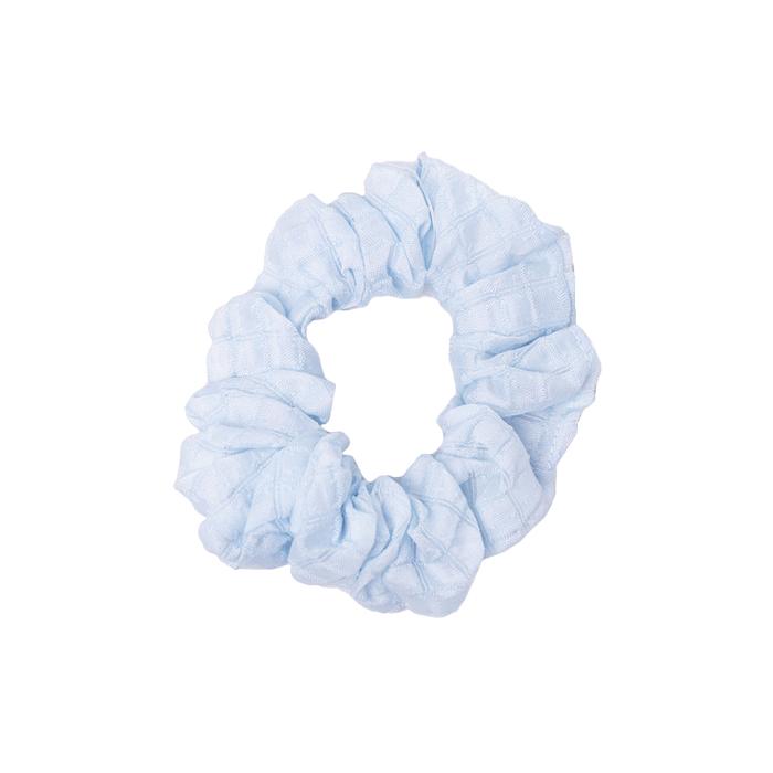 Gambar Stroberi Mini Scrunchie Motif -1 Hair Tie - Square Blue dari Stroberi Accessories undefined Tokopedia