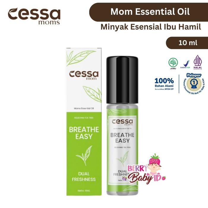 Gambar Cessa Moms Essential Oil Roll On Minyak Esensial Aromaterapi Dewasa  Kulit Moms Bumil - Breathe Easy dari Berry Baby undefined Tokopedia