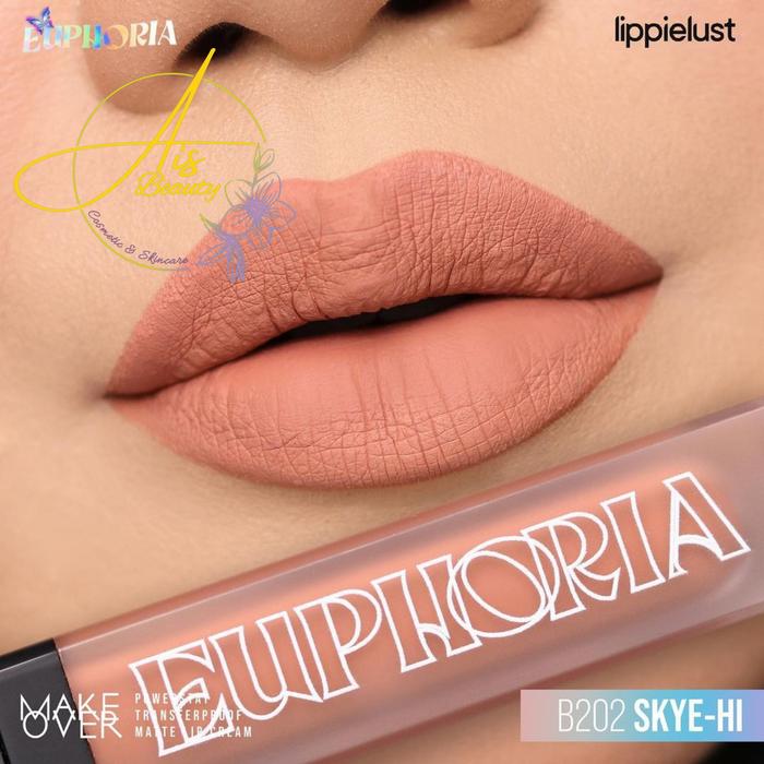 Gambar Make Over Powerstay Transferproof Matte Lip Cream Euphoria Original - B202 Skye-Hi dari Ais. Beauty undefined Tokopedia