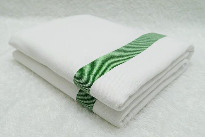 Gambar selimut bantuan / selimut rumah sakit / selimut lurik - KRS Garis Hijau dari SoulmateBedsheet undefined Tokopedia