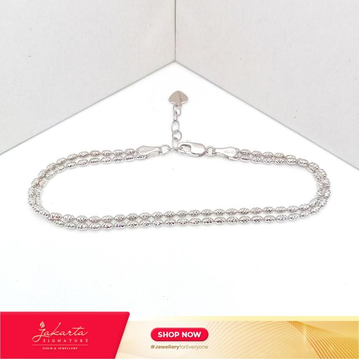 Gambar Gelang Emas Fashion 2 Layer Biji Lada Ukir 18k #00185370 dari jakarta signature undefined Tokopedia
