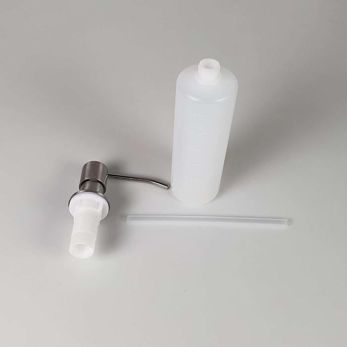 Gambar Tempat Sabun Cair Kitchen Chen Soap Dispenser Wastafel Kran Keran Sink - Silver dari RcShop89 undefined Tokopedia