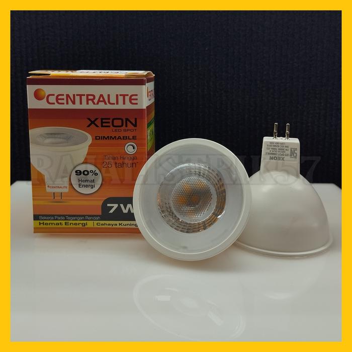 Gambar Centralite XEON 7W MR16 Dimmer Dimable dan 220V Warm White - dimmer dari Rajalistrik57 undefined Tokopedia