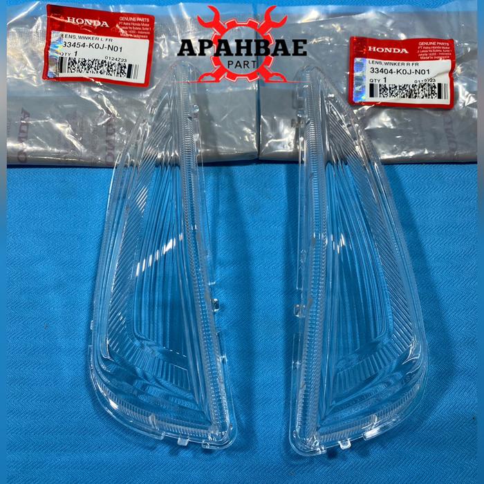 Gambar Mika Lampu Sen Ritting Depan Kanan Kiri (Lens Winker)– Genio Original - Sepasang dari Apahbae part undefined Tokopedia