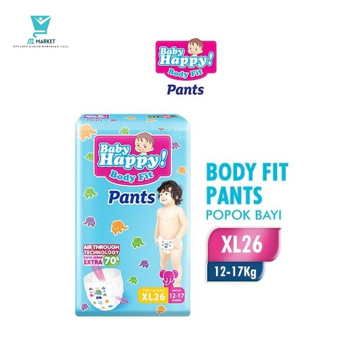 Gambar Baby Happy ! Baby Diapers Pants 26'S XL dari M markett undefined Tokopedia