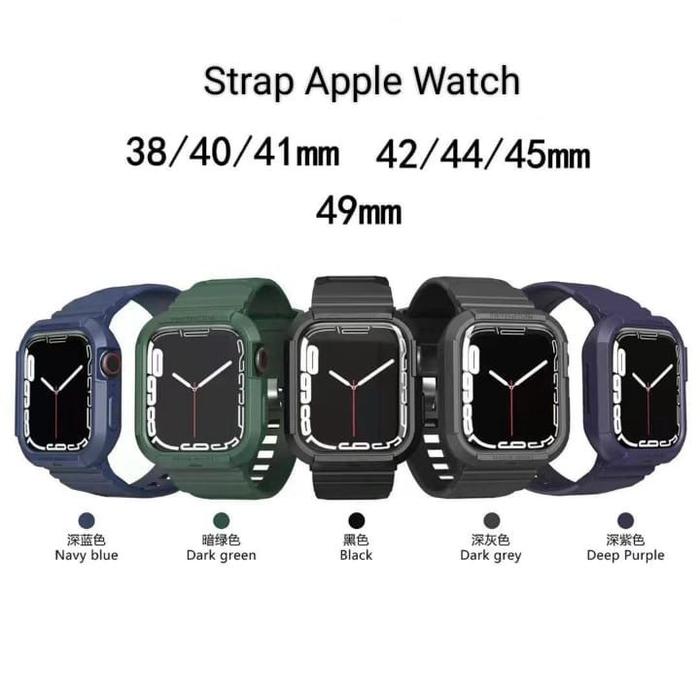 Jual Strap Case Apple Watch Band SPIGEN RUGGED ARMOR PRO COVER