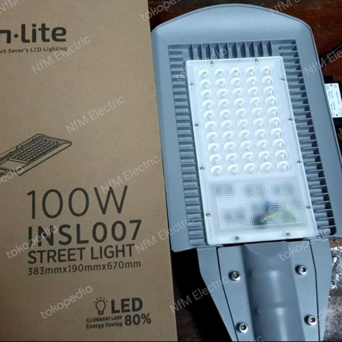 Gambar INLITE Lampu Jalan PJU SMD 30W/50W/100W Outdoor 6500K IP65 - 100W, 6500K-Putih dari NfM Electrik undefined Tokopedia