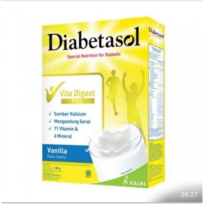 Gambar Ready Stock Diabetasol Milk 180gr - Coklat dari cortodro store undefined Tokopedia