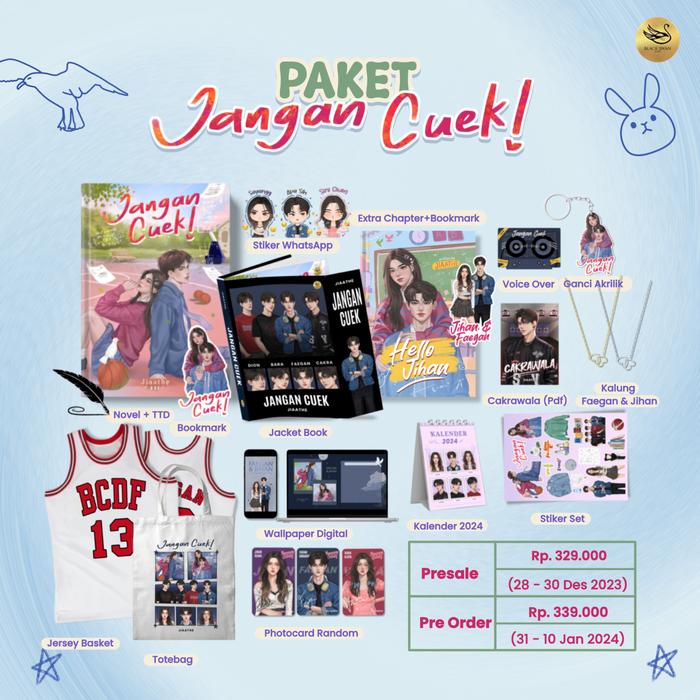 Gambar Buku Novel Jangan Cuek - Jiaathe - Black Swan Books - Bumifiksi - Paket jgn cuek  dari Bumi Fiksi Makassar undefined Tokopedia