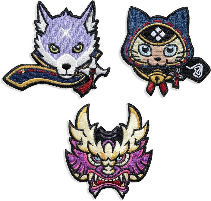Gambar Tomtoc x Monster Hunter Rise / Sunbreak Stickers Embroidery Patch Z01 - Rise dari TOMTOC INDONESIA undefined Tokopedia