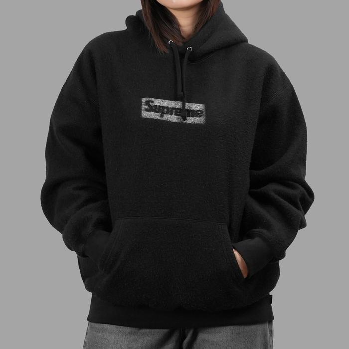 Promo Supreme Inside Out Box Logo Black Hoodie (100% Authentic