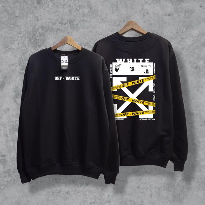 Gambar Sweater Pria Distro Keren Hitam Crewneck Cowok Baju Switer - SW 1, L dari Bandar Distro87 undefined Tokopedia