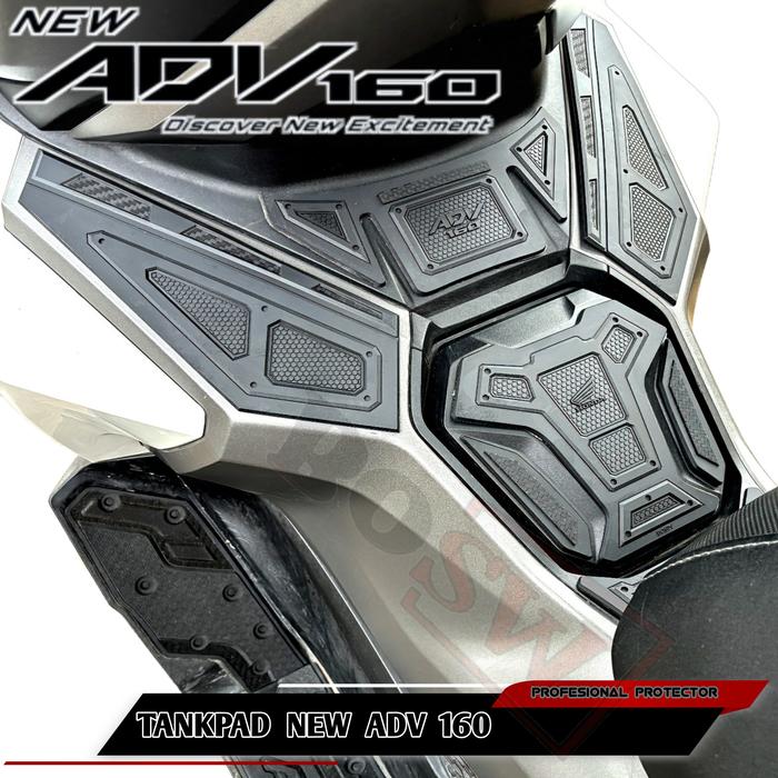 Gambar Tankpad Motor Adv 160 Aksesoris Motor Honda Bahan Karet - Hitam dari Bo,store undefined Tokopedia
