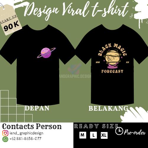 Gambar desain kaos keren - Hitam, XL dari iandgraphic_design undefined Tokopedia