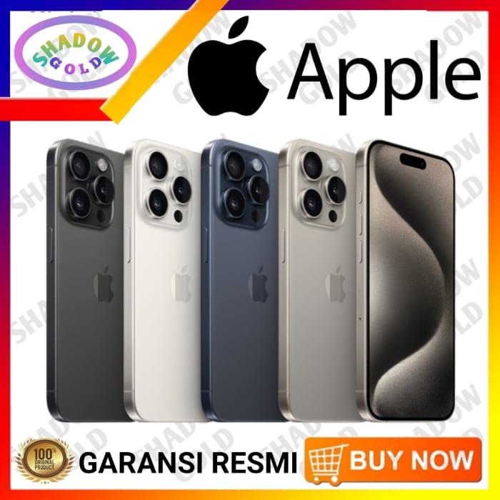 Gambar iPhone 15 Pro 128GB 256GB 512GB 1TB Garansi Resmi - Promo Random, 256GB dari Shadow Gold undefined Tokopedia