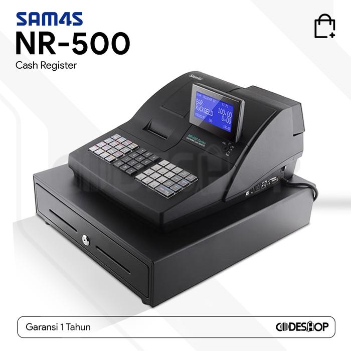Gambar MESIN KASIR CASH REGISTER SAM4S NR-500 NR-500 SERIES ALL IN ONE NR500 - SAM4S NR-500 dari Codeshop Surabaya Barat undefined Tokopedia
