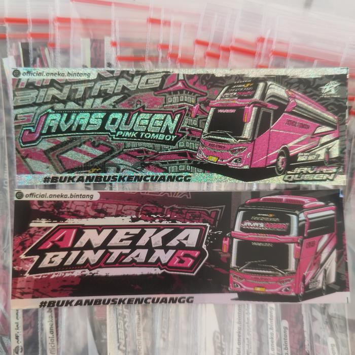 Gambar stiker java's queen dari toko mania cirebon undefined Tokopedia