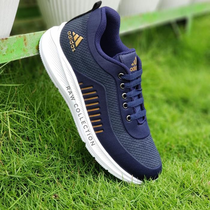 Gambar promo sepatu pria terlaris adidas sepatu jogging pria murah (COD) - Navy, 38 dari RAW.Collections undefined Tokopedia