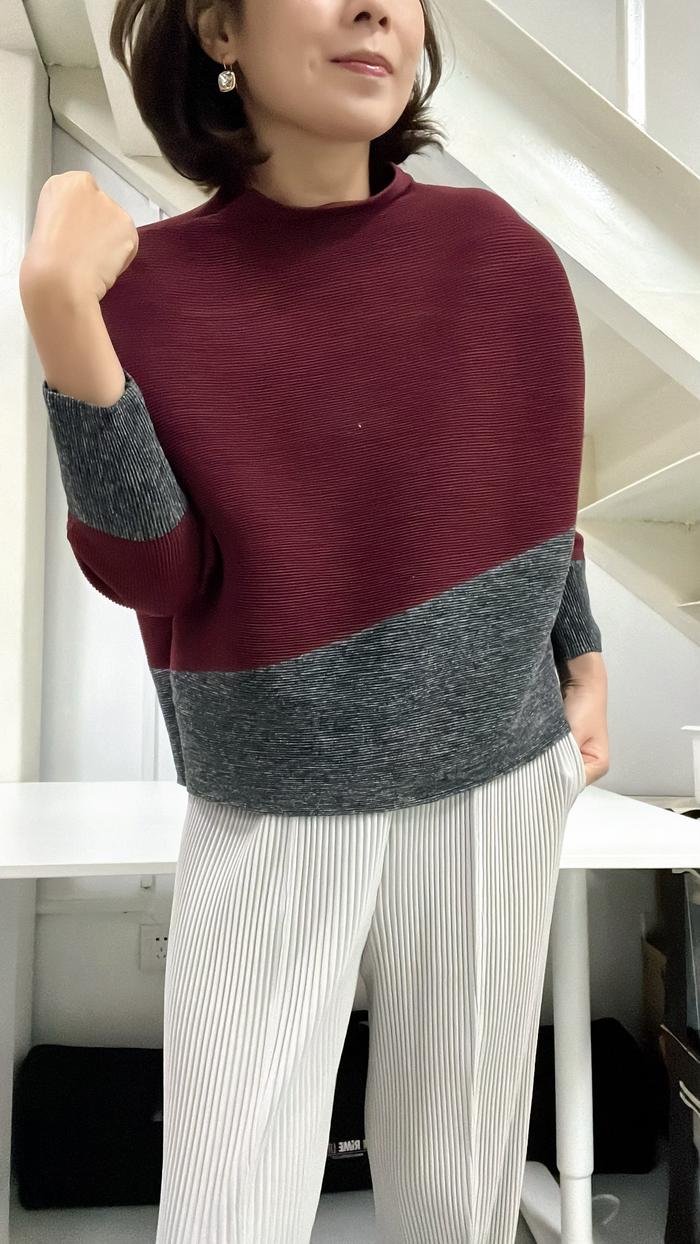 Gambar JENN TOP - MAROON dari Senny Collective undefined Tokopedia