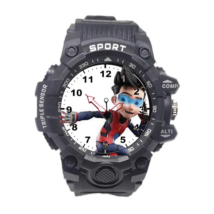 Gambar jam tangan anak laki laki ejen Ali terbaru agent ali - ejen 3 dari hahatoysofficial undefined Tokopedia