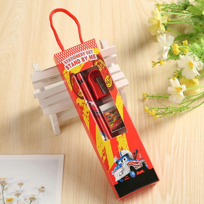 Gambar Stationery Set 5 In 1 / Set Alat Tulis Sekolah 5 in 1 Karakter Lucu AM - CARS dari Anekagrosir99 undefined Tokopedia